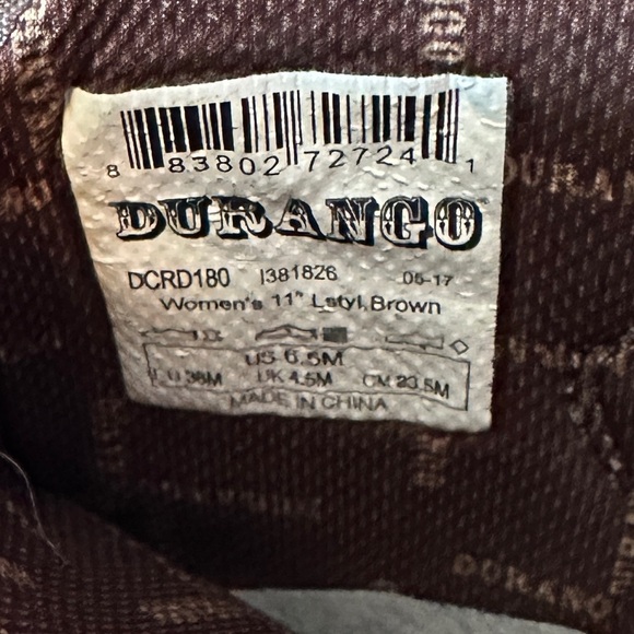 Durango Heartbreaker Cowboy Boots - Picture 4 of 12